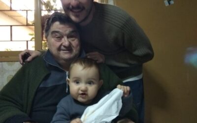 Mi papá se enfermó, y a mí el cuerpo me dolió